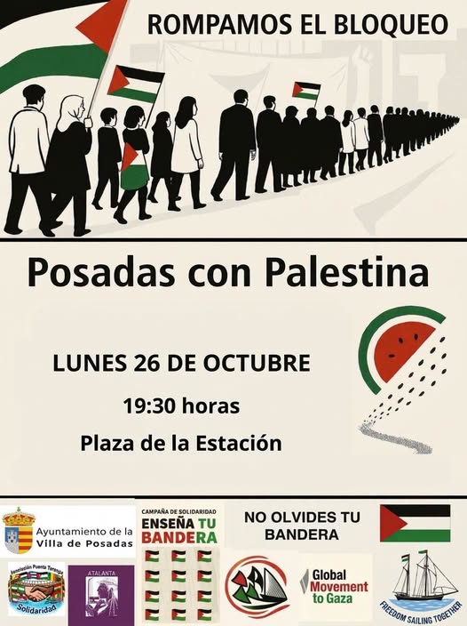 Imagen de la noticia: Posadas se concentra el lunes en apoyo al pueblo palestino
