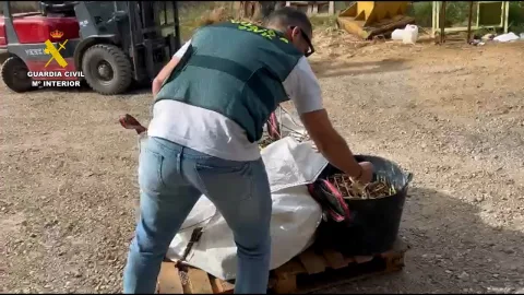 Imagen de la noticia: Dos detenidos por robar 120 barandillas de lápidas en Almodóvar del Río