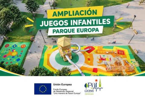 Imagen de la noticia: Lucena ampliará los juegos del Parque Europa con camas elásticas