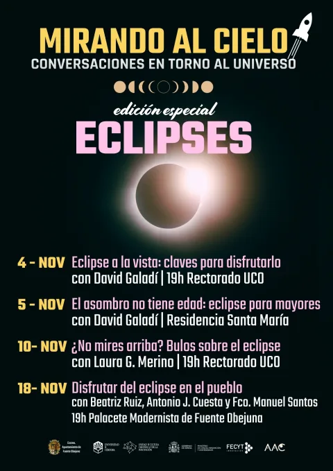 Imagen de la noticia: Cuatro charlas preparan en Córdoba el eclipse solar de 2027
