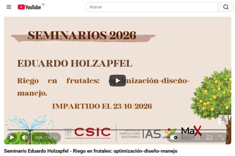 Imagen de la noticia: El IAS-CSIC analiza cómo optimizar el riego en frutales